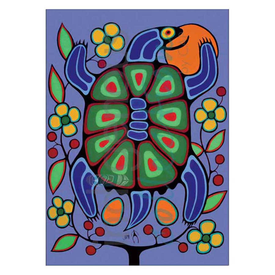 Turtle Mother Canvas Prints