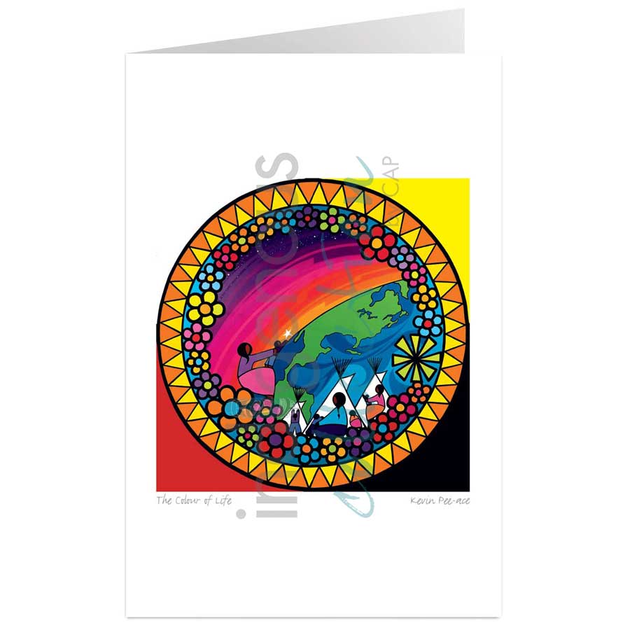 The Colour of Life by artist Kevin Pee-ace