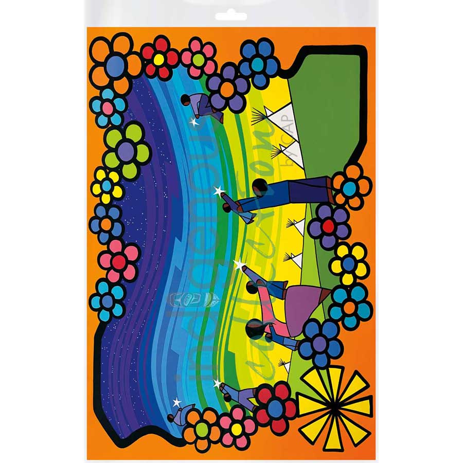 Sundown by artist Kevin Pee-ace - Cree. Indigenous Collection