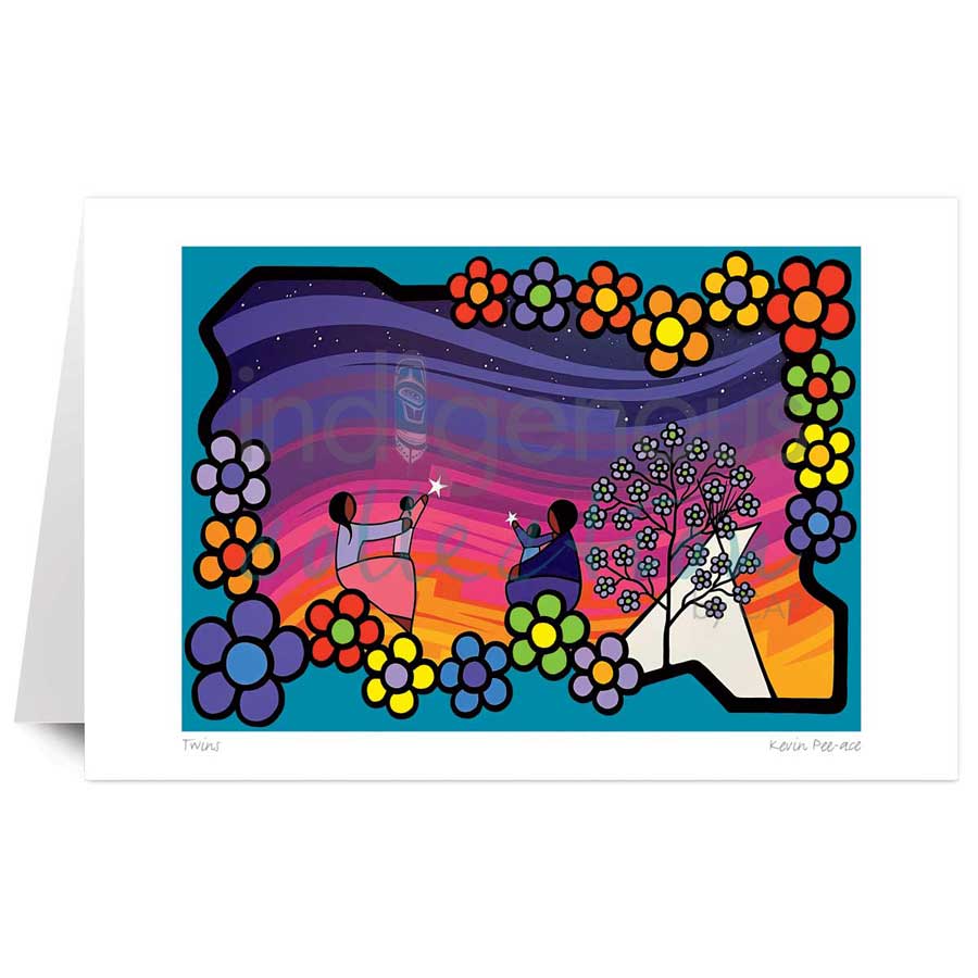 Twins by artist Kevin Pee-ace