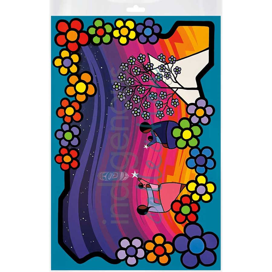 Twins by artist Kevin Pee-ace - Cree. Indigenous Collection