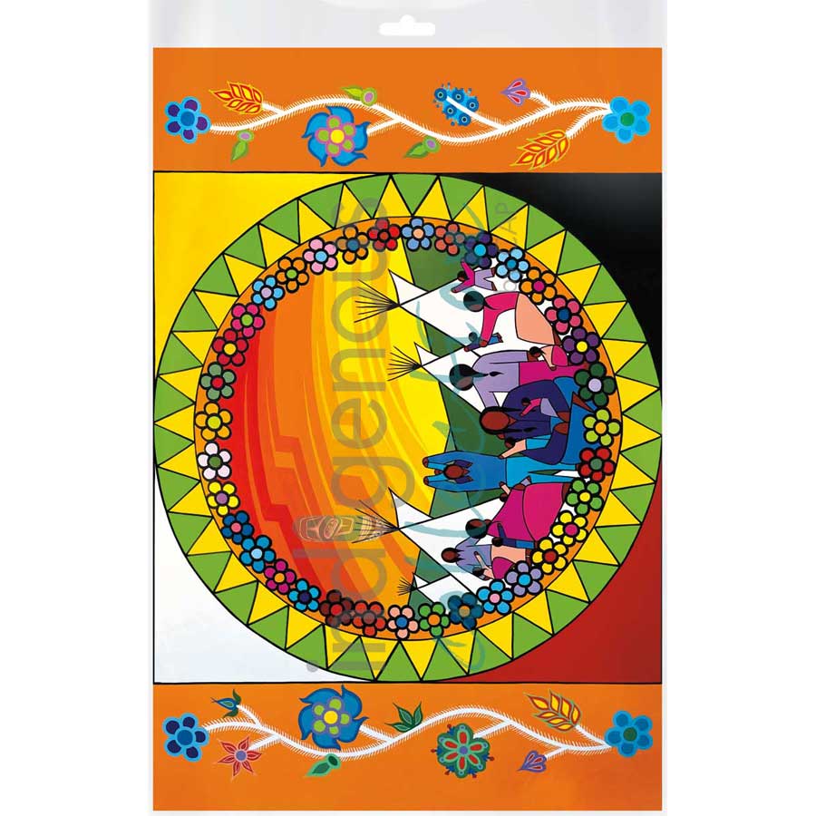 Origins by artist Kevin Pee-ace - Cree. Indigenous Collection