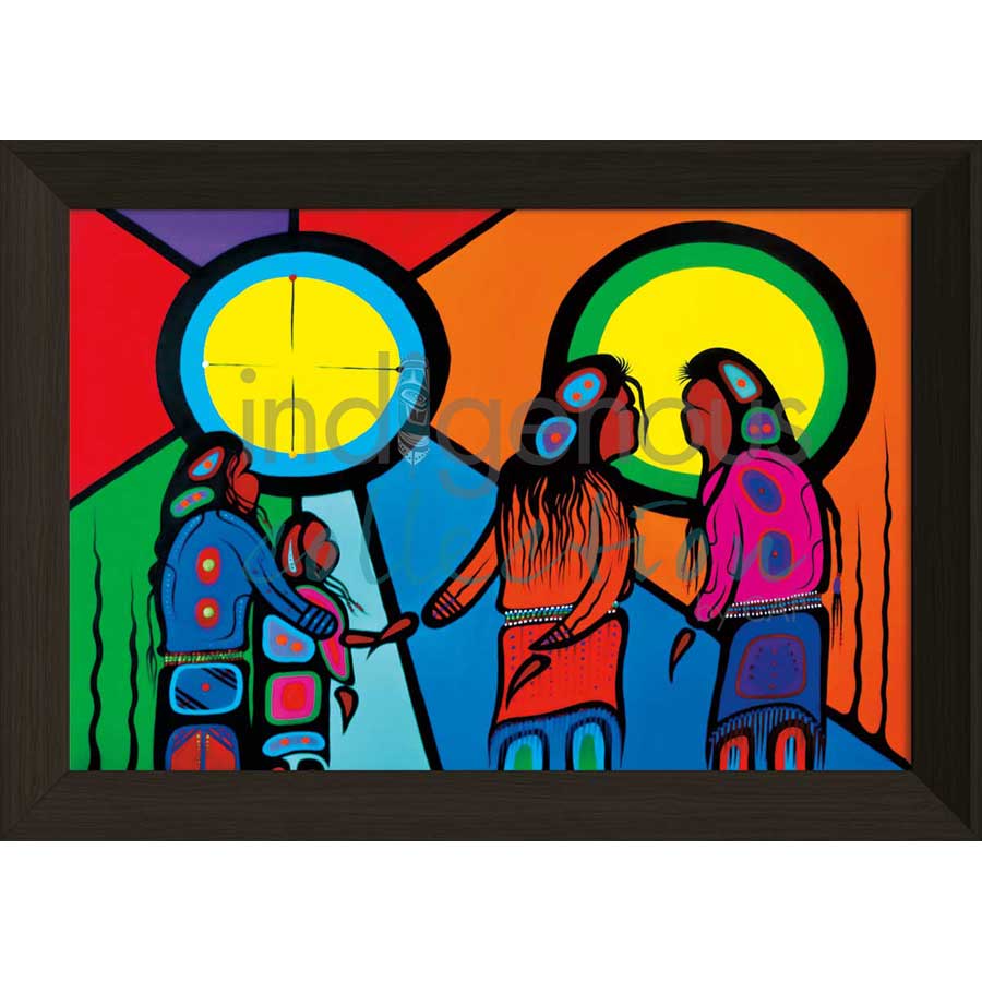 Family Framed and Drymount