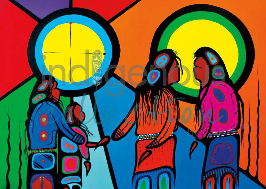 Family by artist Frank Polson