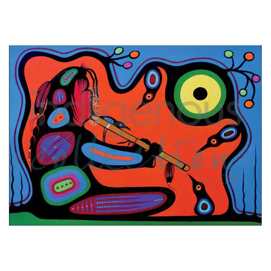 The Flute Canvas Prints