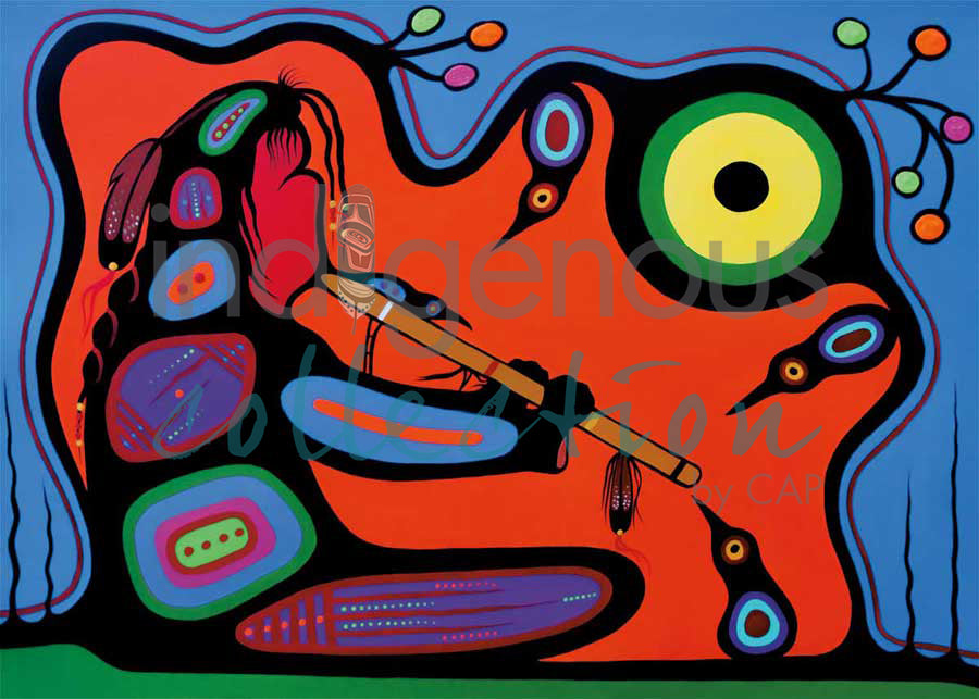 The Flute by artist Frank Polson