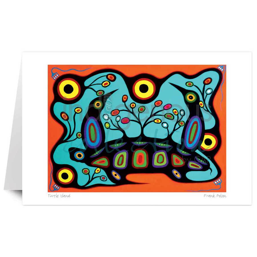 Turtle Island by artist Frank Polson