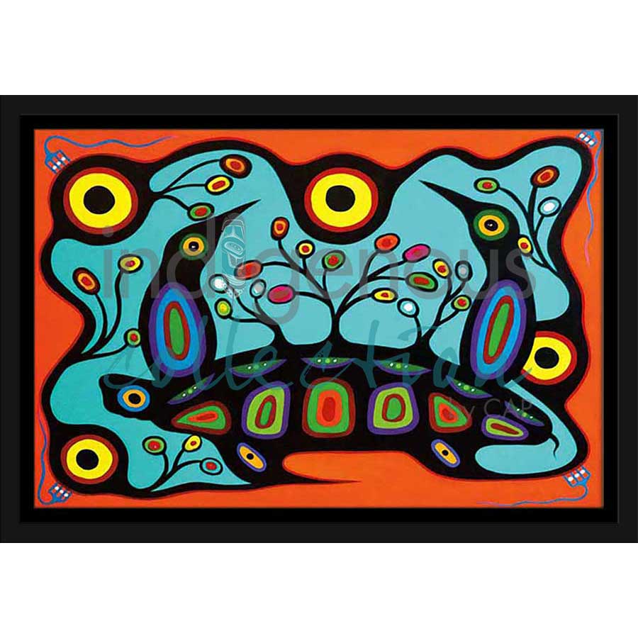 Turtle Island by artist Frank Polson - Algonquin. Indigenous Collection