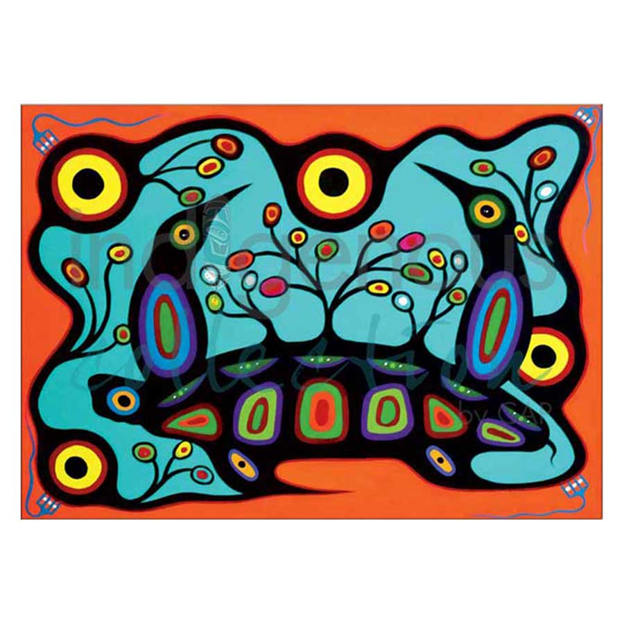 Turtle Island Canvas Prints