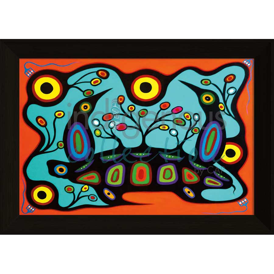 Turtle Island by artist Frank Polson - Algonquin. Indigenous Collection
