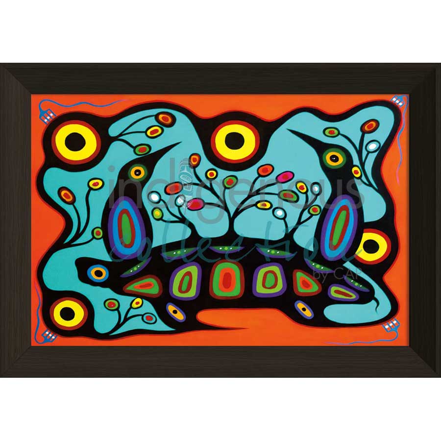 Turtle Island by artist Frank Polson - Algonquin. Indigenous Collection