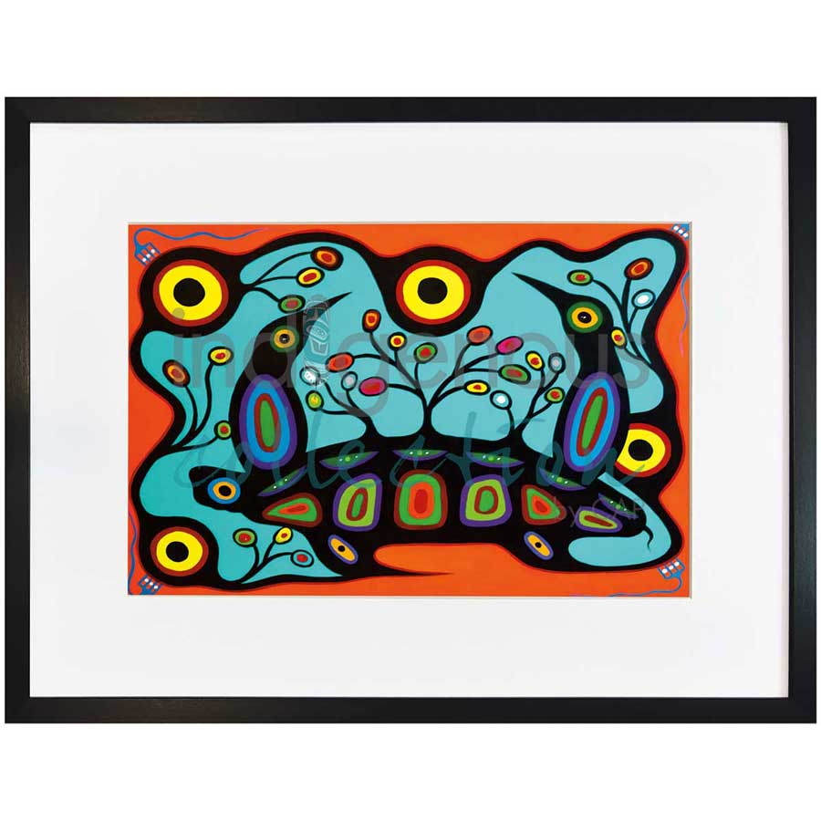 Turtle Island by artist Frank Polson - Algonquin. Indigenous Collection