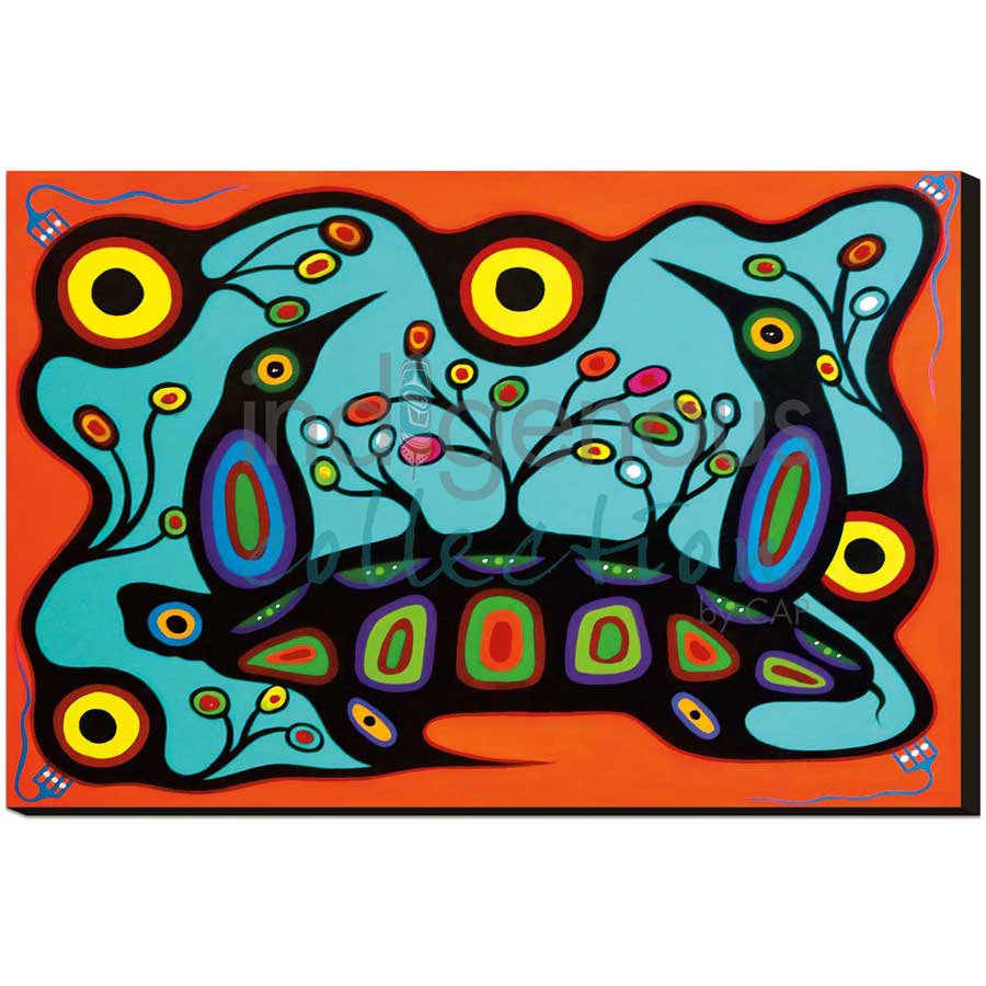 Turtle Island by artist Frank Polson - Algonquin. Indigenous Collection