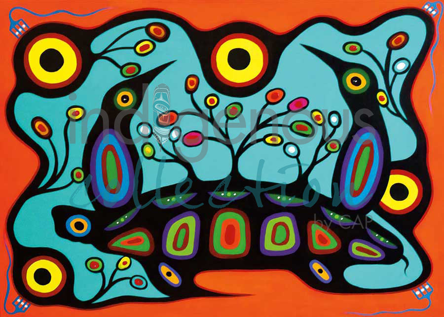 Turtle Island by artist Frank Polson