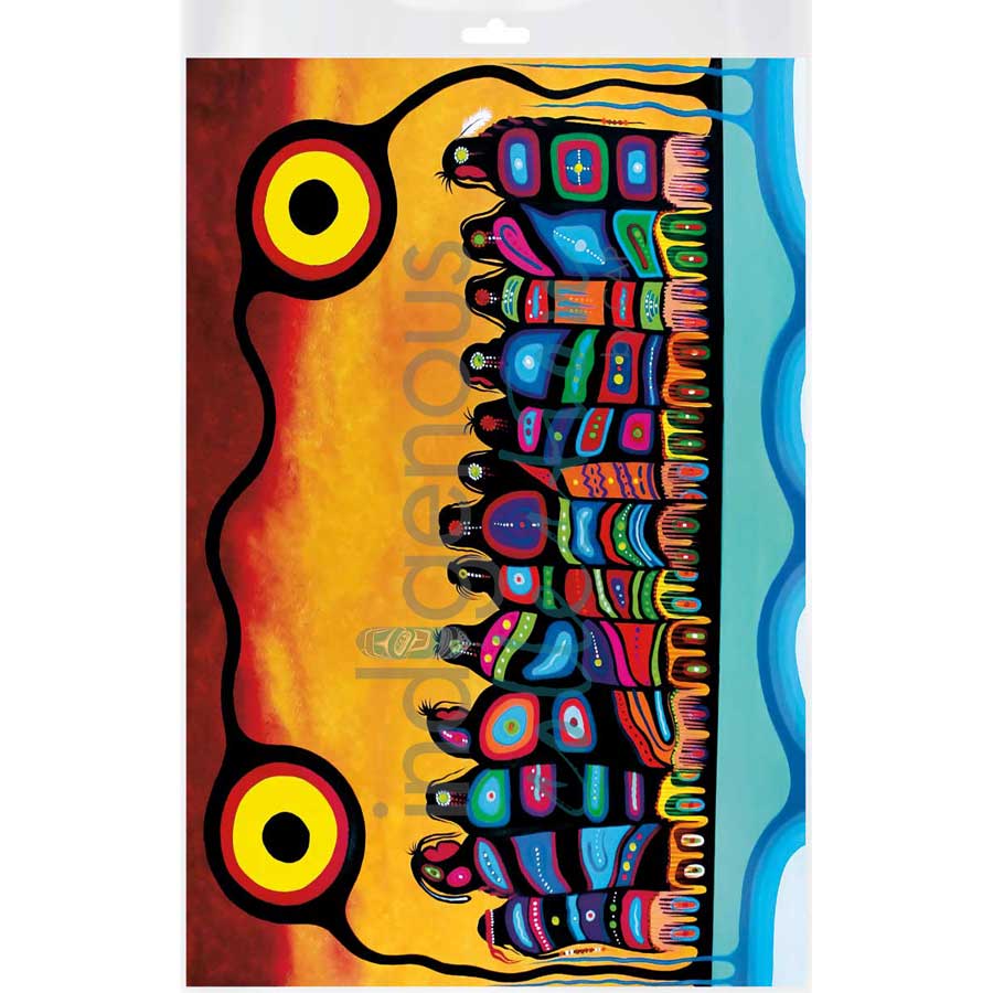 Women's Circle by artist Frank Polson - Algonquin. Indigenous Collection
