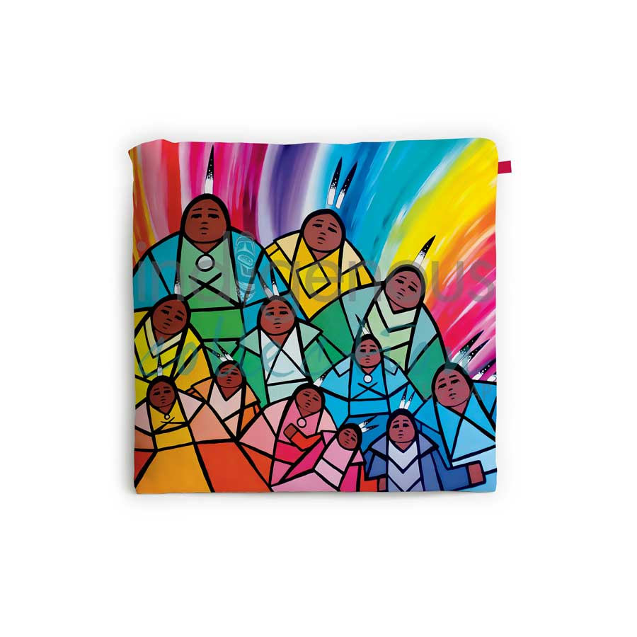 All Around the Light Reusable Shopping Bag by artist Jerry Whitehead