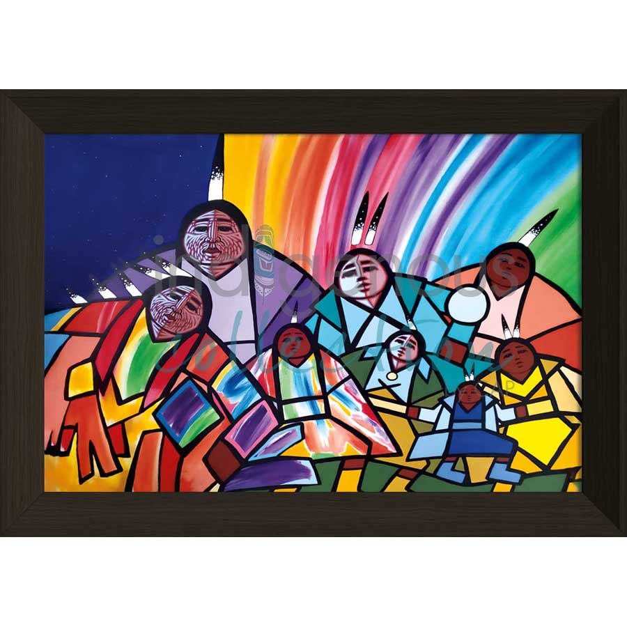 Those We Cherish by artist Jerry Whitehead - Cree. Indigenous Collection
