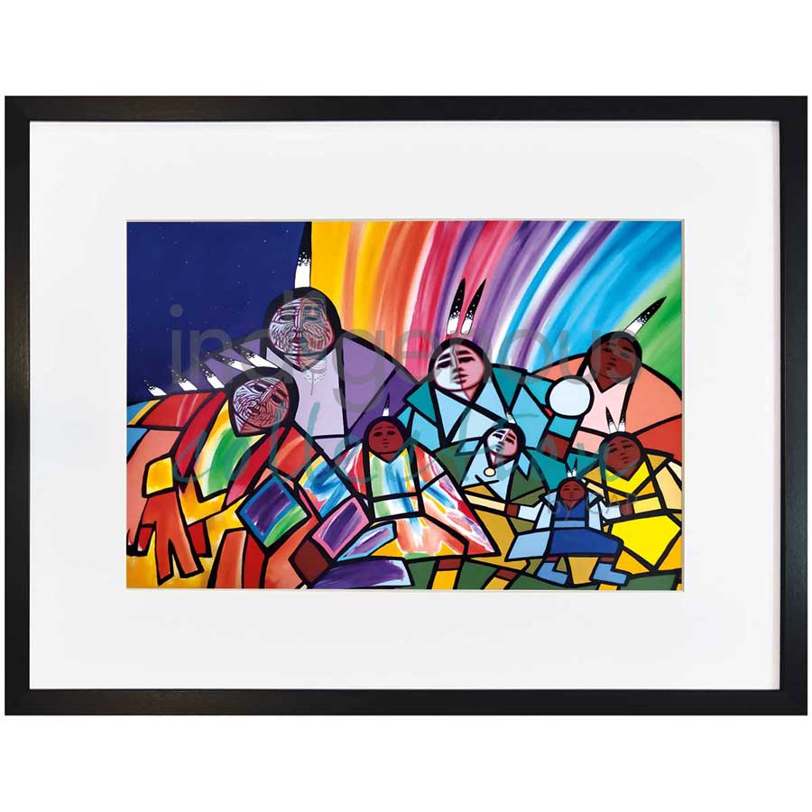 Those We Cherish by artist Jerry Whitehead - Cree. Indigenous Collection
