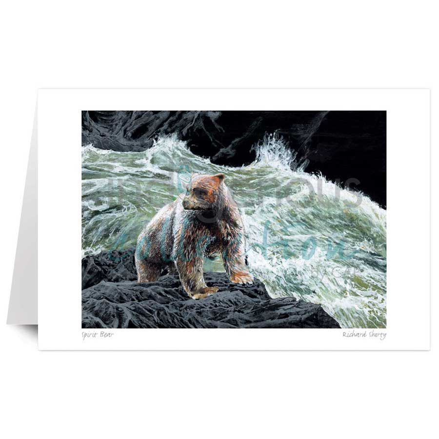 Spirit Bear by artist Richard Shorty