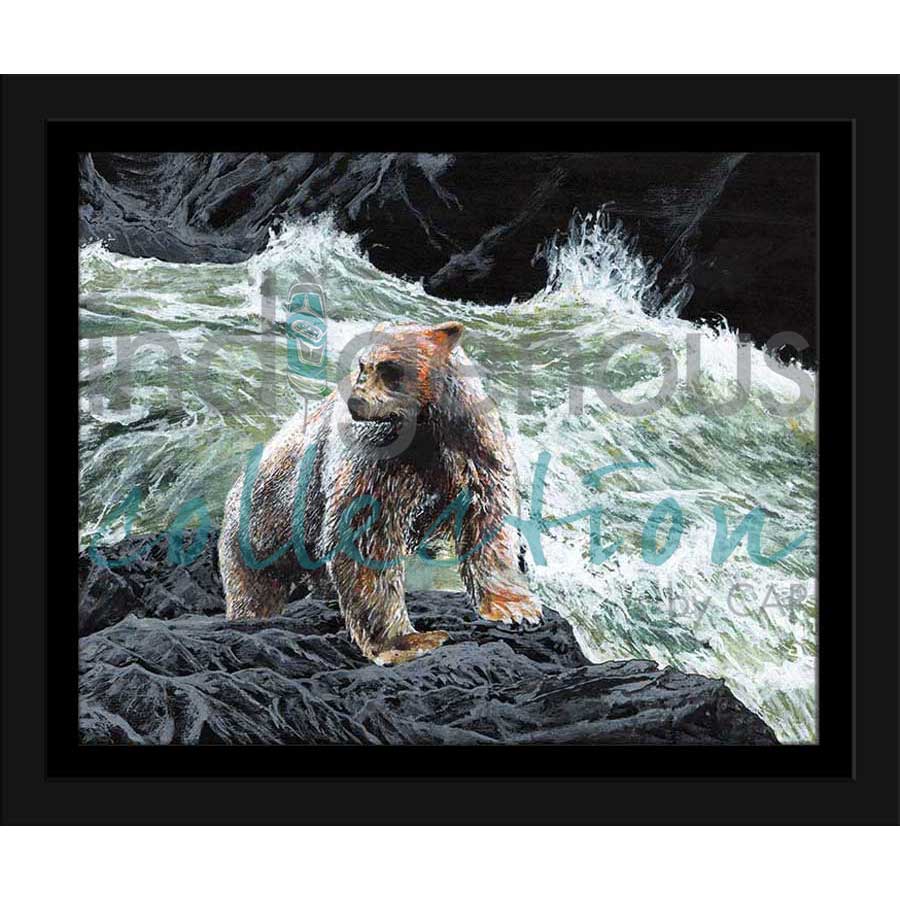 Spirit Bear by artist Richard Shorty - Northern Tutchone. Indigenous Collection