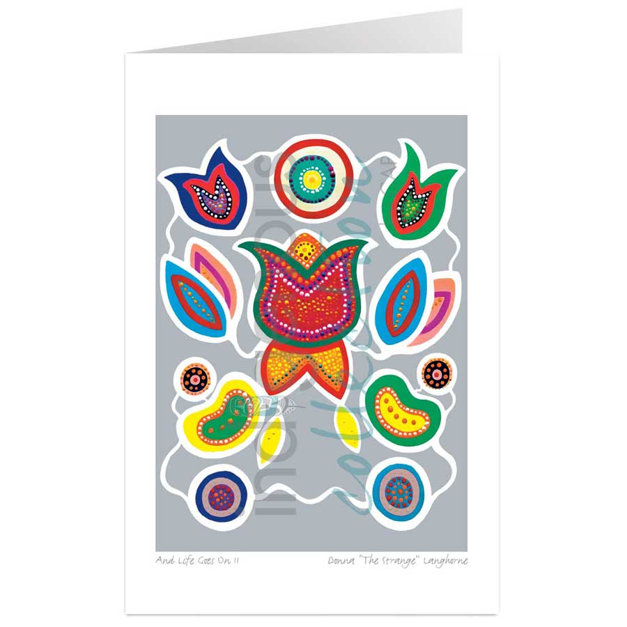 And Life Goes On II by artist Donna "The Strange" Langhorne