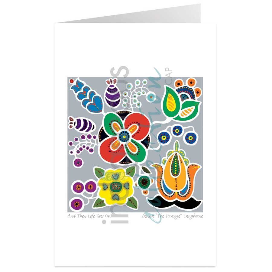 And Then Life Goes On by artist Donna "The Strange" Langhorne