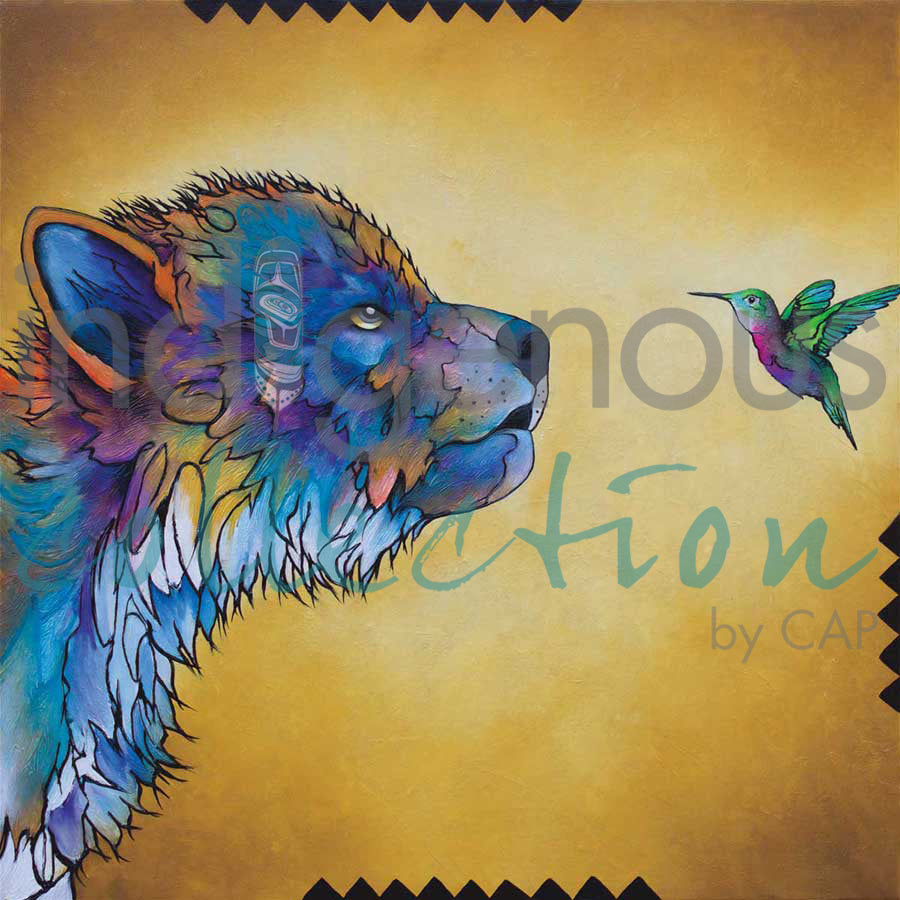 First Encounters II by artist Micqaela Jones