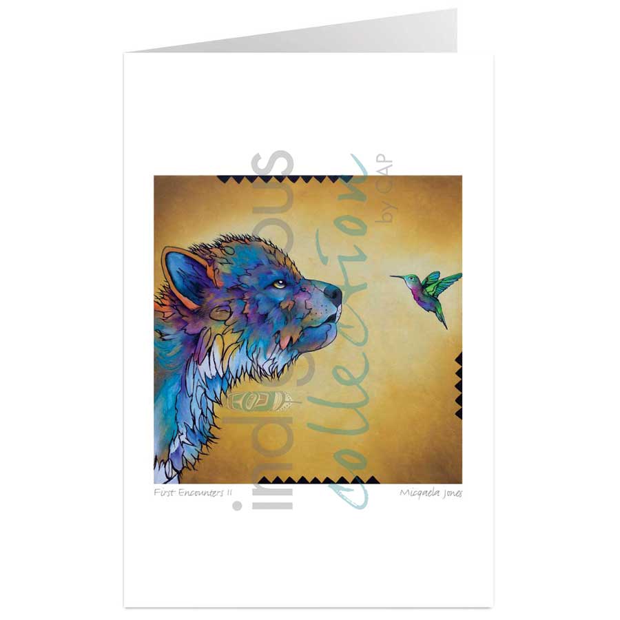 First Encounters II by artist Micqaela Jones