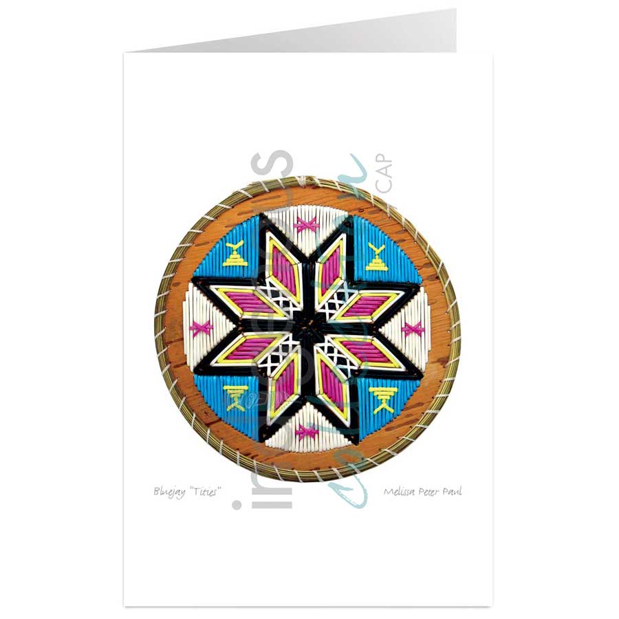 Bluejay "Tities" by artist Melissa Peter Paul