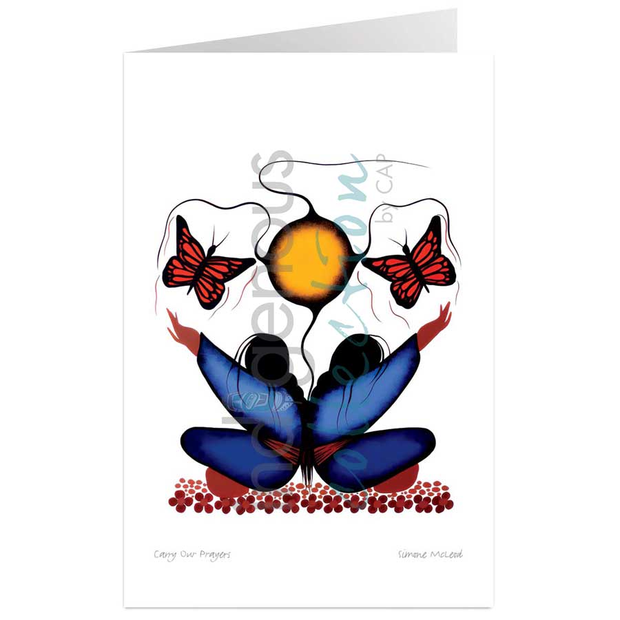 Carry Our Prayers by artist Simone McLeod