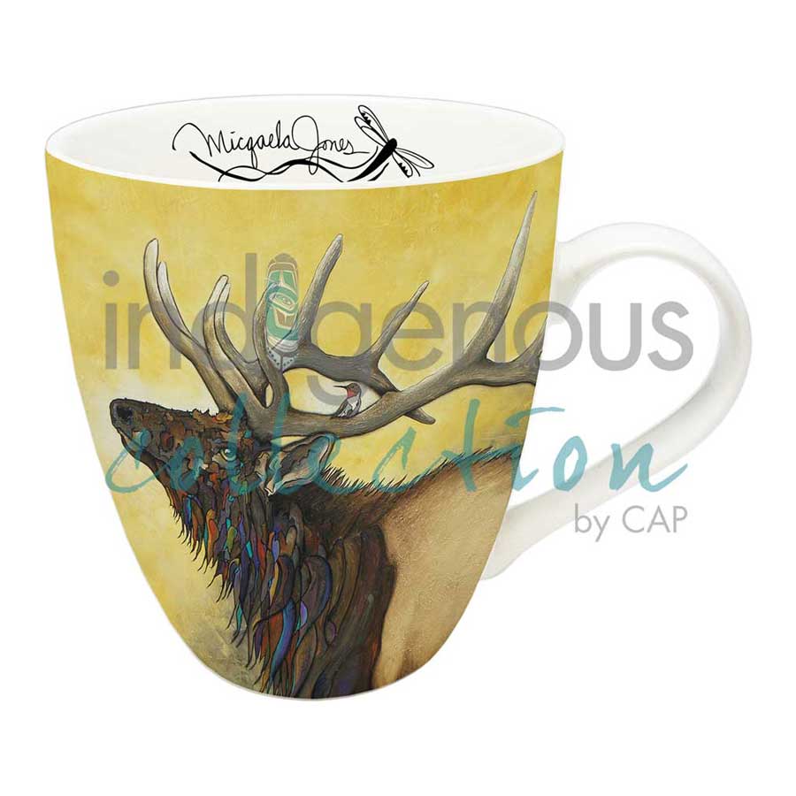 Stow Away 18 oz. Signature Mug by artist Micqaela Jones