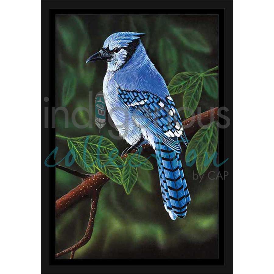 Perched by artist Ronnie Simon - Gwich'in. Indigenous Collection
