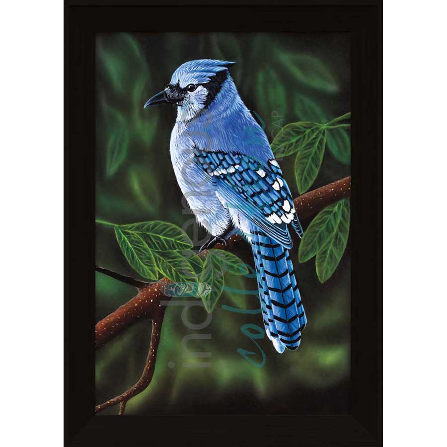 Perched by artist Ronnie Simon - Gwich'in. Indigenous Collection