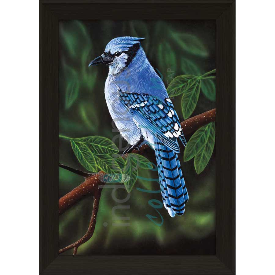 Perched by artist Ronnie Simon - Gwich'in. Indigenous Collection