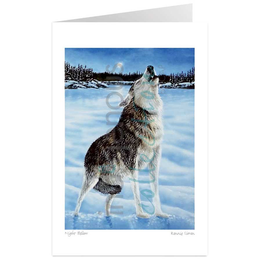 Night Bellow by artist Ronnie Simon