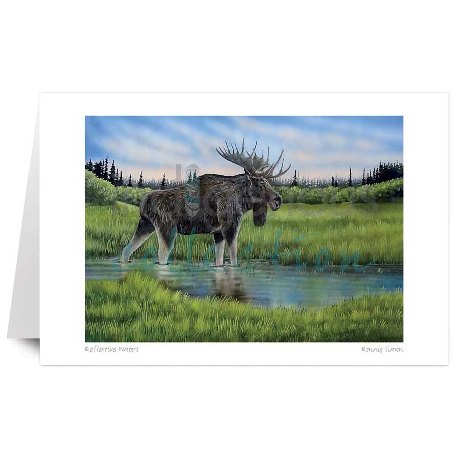 Reflective Waters by artist Ronnie Simon