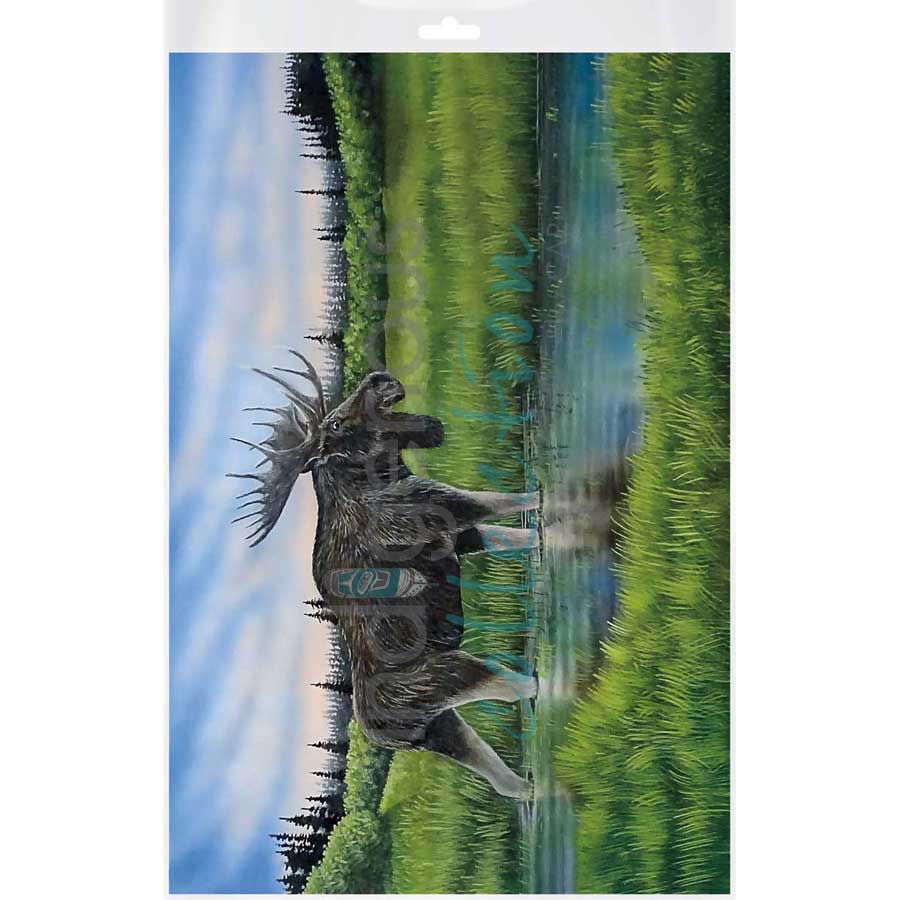 Reflective Waters by artist Ronnie Simon - Gwich'in. Indigenous Collection