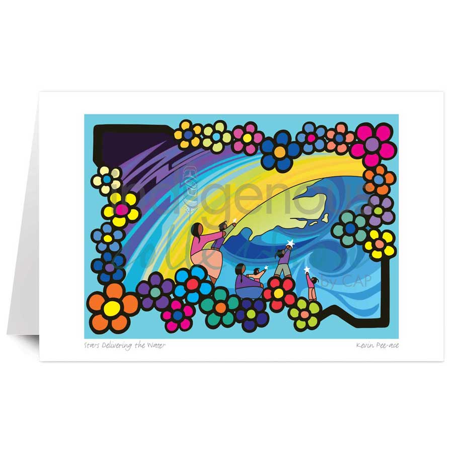 Stars Delivering the Water by artist Kevin Pee-ace