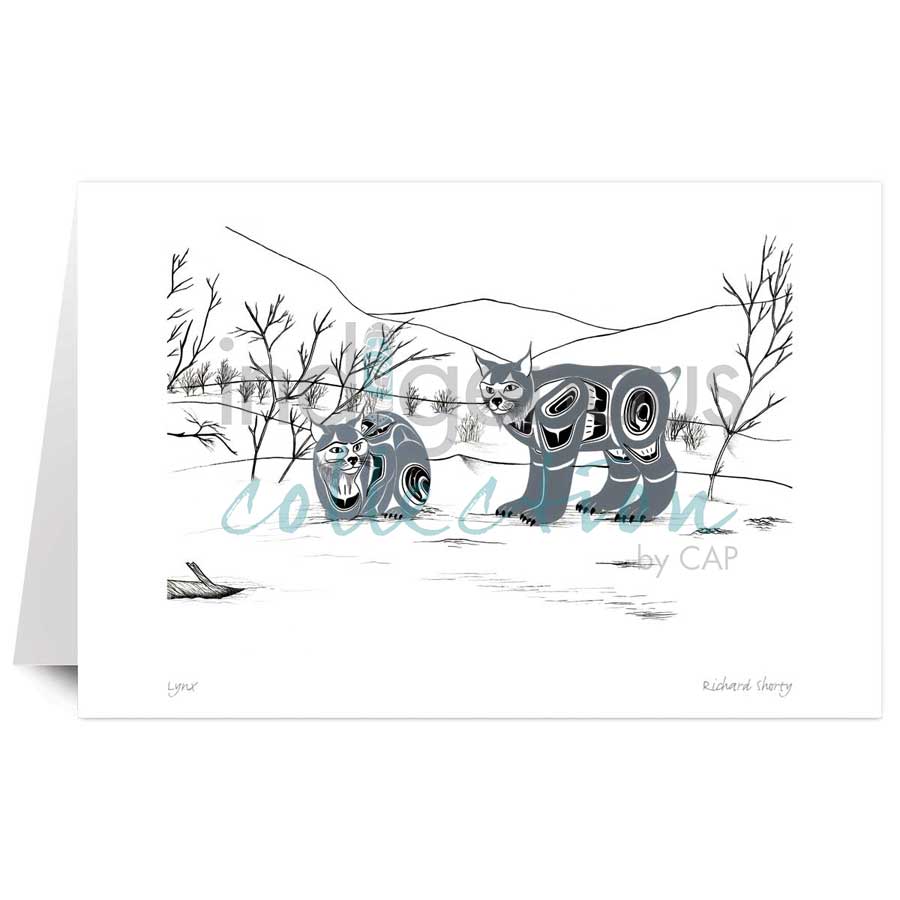 Lynxx by artist Richard Shorty