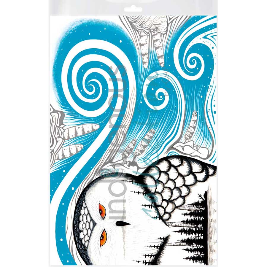The Land of Spirits by artist Jeffrey Red George - Ojibway. Indigenous Collection