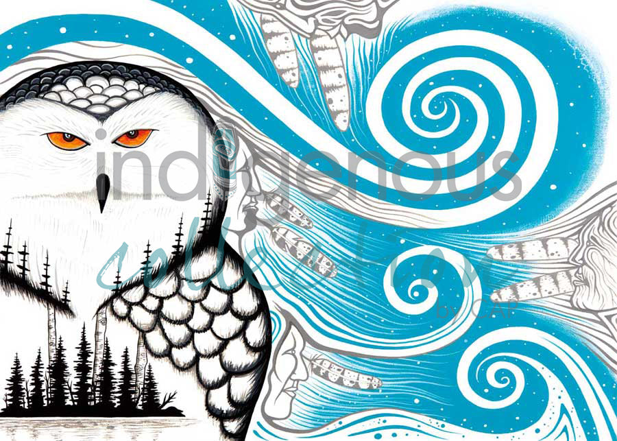 The Land of Spirits by artist Jeffrey Red George