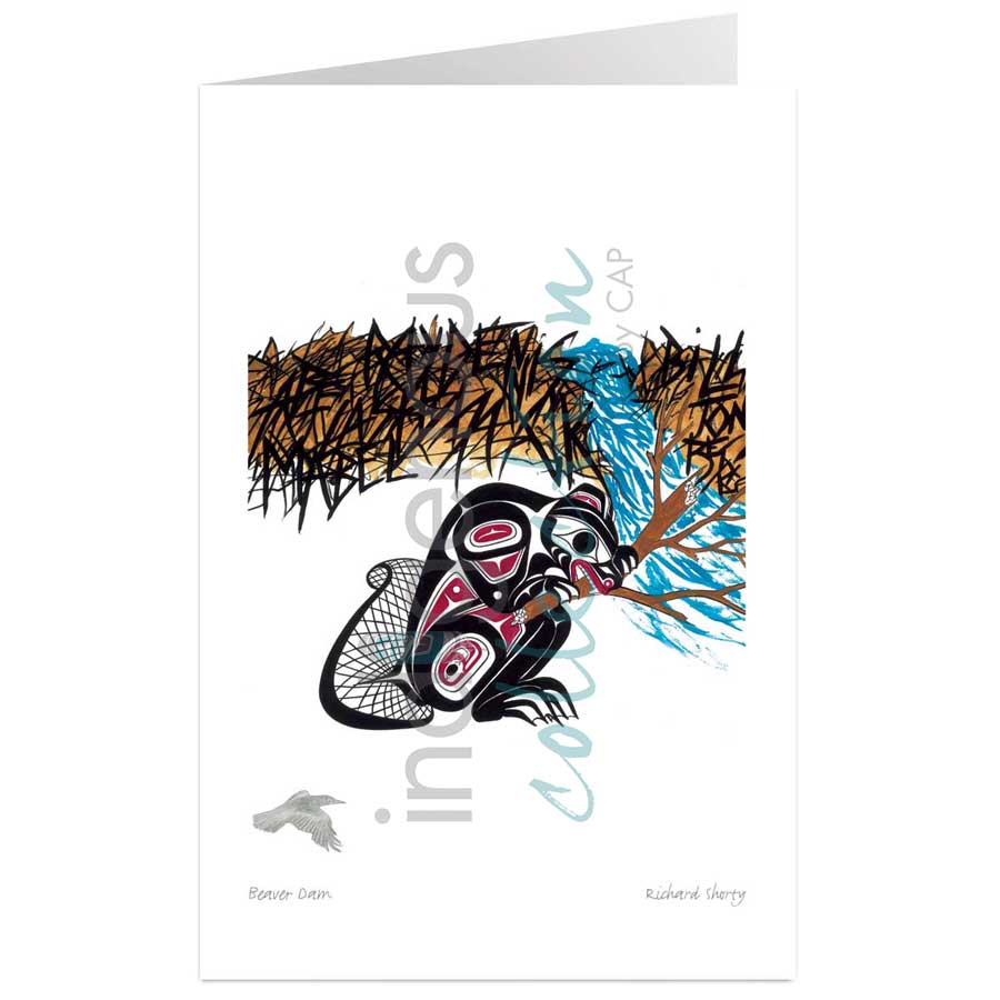 Beaver Dame by artist Richard Shorty