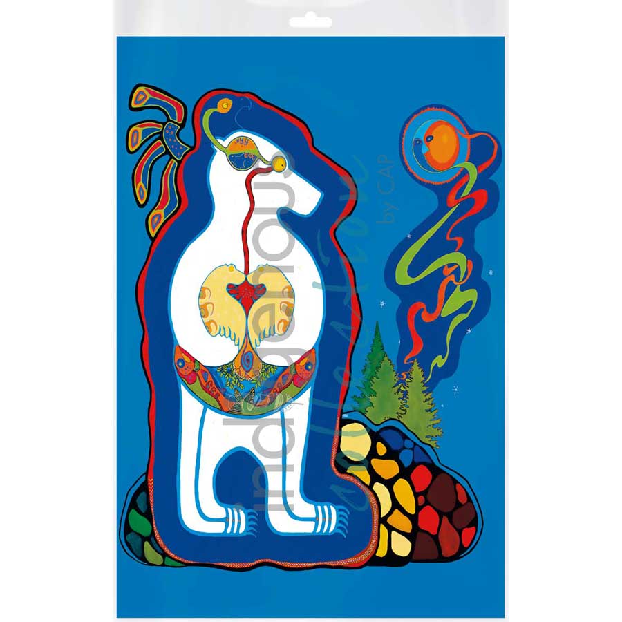 Courage by artist Kristy Cameron - Métis. Indigenous Collection