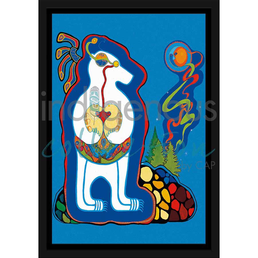 Courage by artist Kristy Cameron - Métis. Indigenous Collection