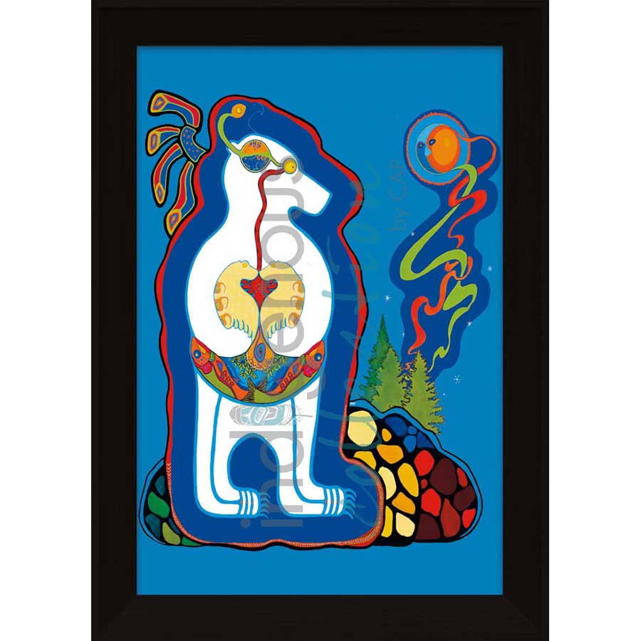 Courage by artist Kristy Cameron - Métis. Indigenous Collection