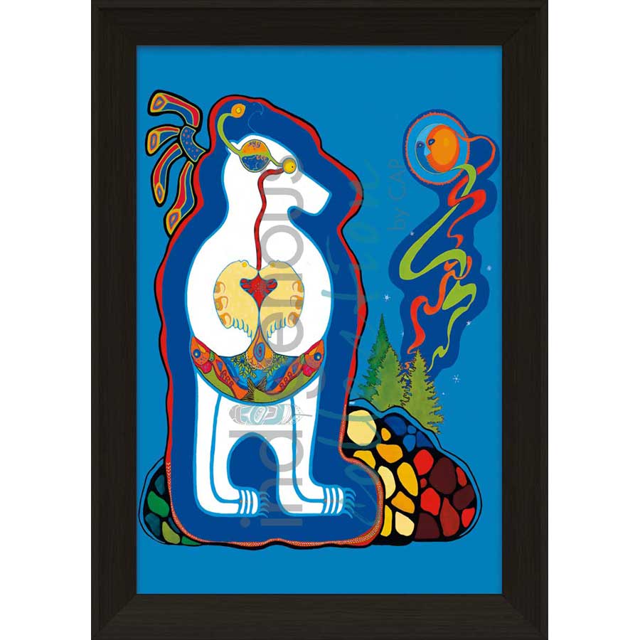 Courage by artist Kristy Cameron - Métis. Indigenous Collection