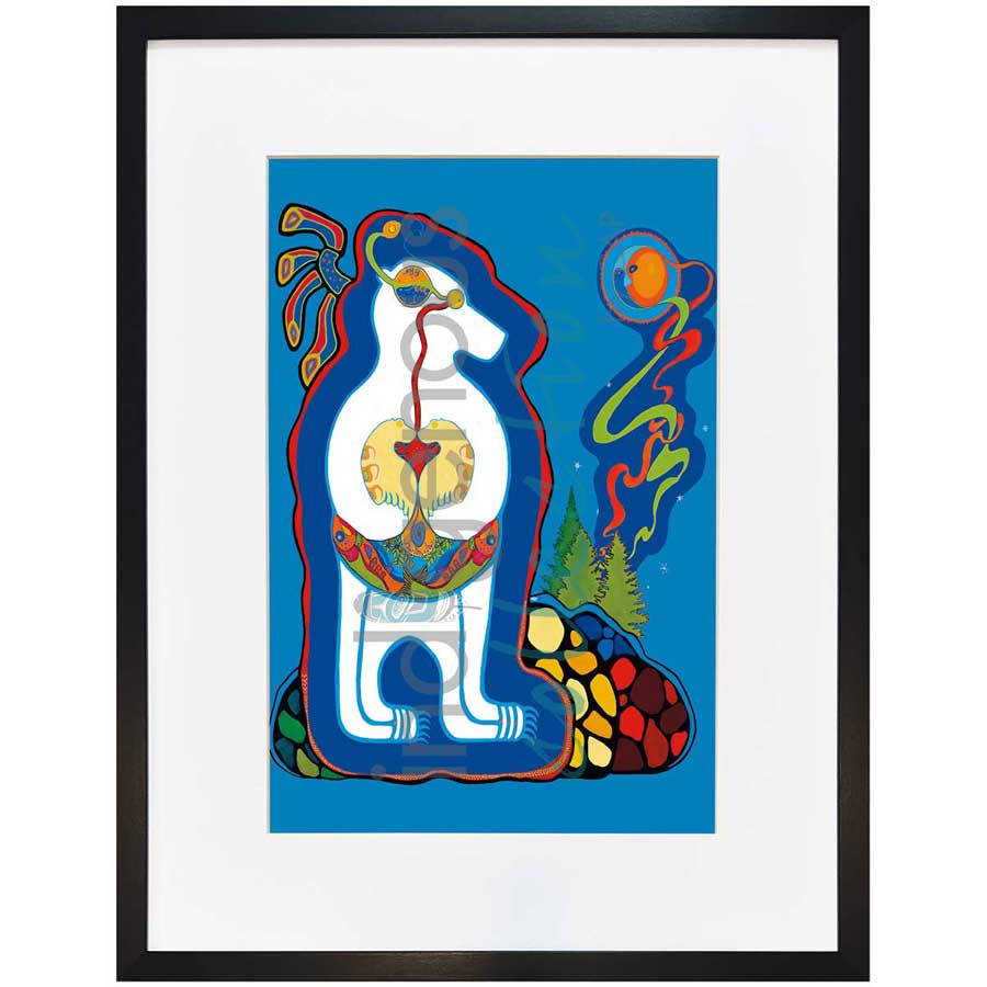 Courage by artist Kristy Cameron - Métis. Indigenous Collection