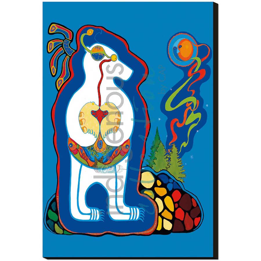 Courage by artist Kristy Cameron - Métis. Indigenous Collection