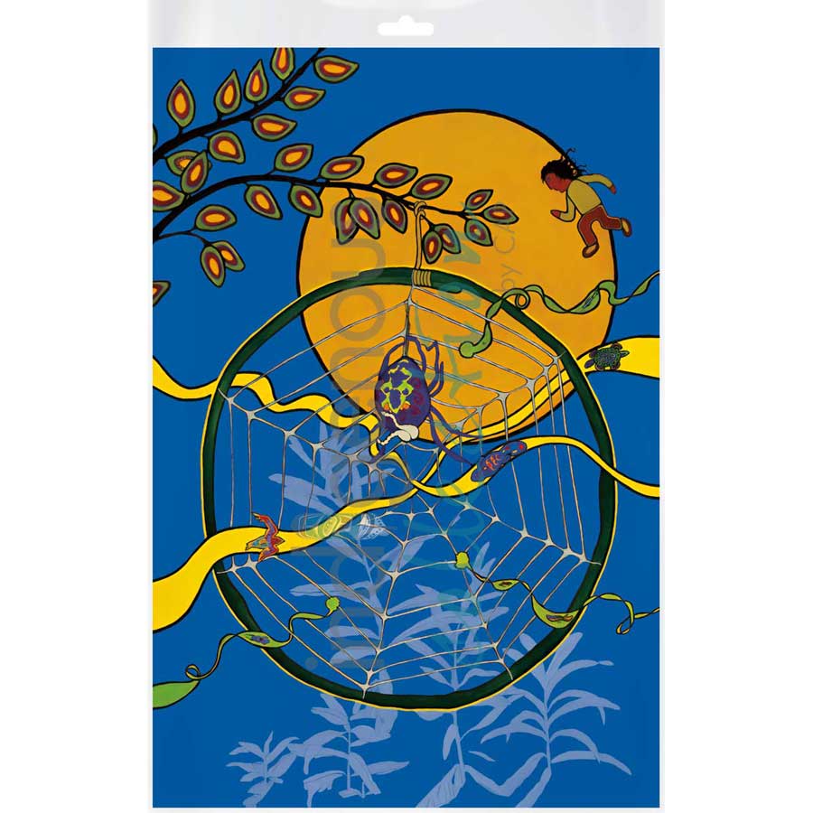 Dream Catcher by artist Kristy Cameron - Métis. Indigenous Collection