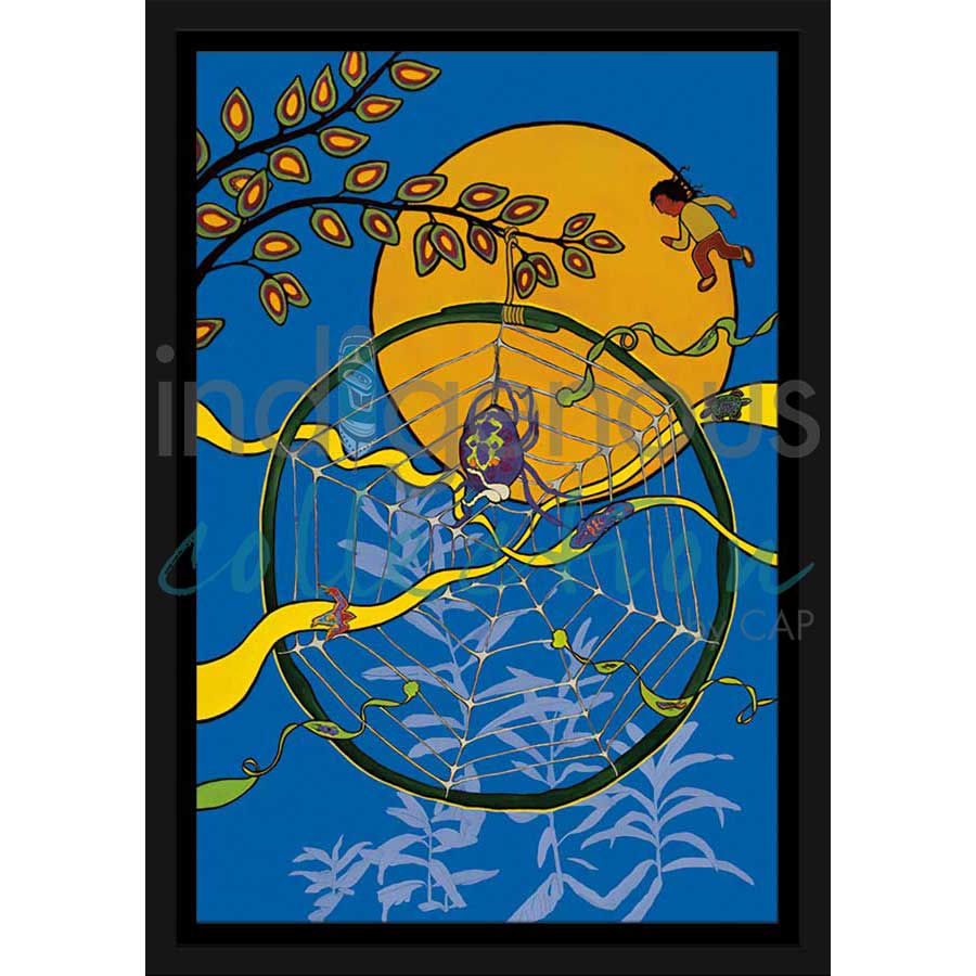 Dream Catcher by artist Kristy Cameron - Métis. Indigenous Collection